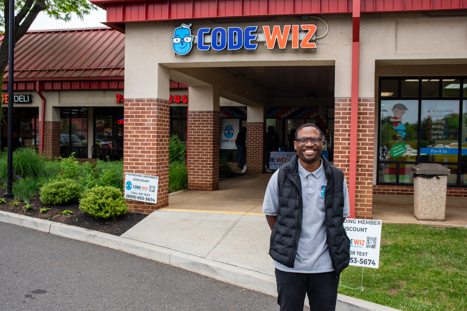 Kevin Chukuka, owner of Code Wiz Plainsboro